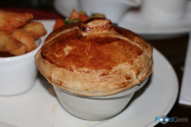 Beef & ale pot pie