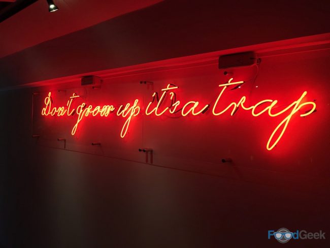 Neon Quote