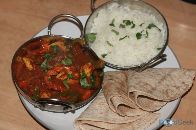 Chicken Jalfrezi 