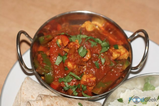 Chicken Jalfrezi 