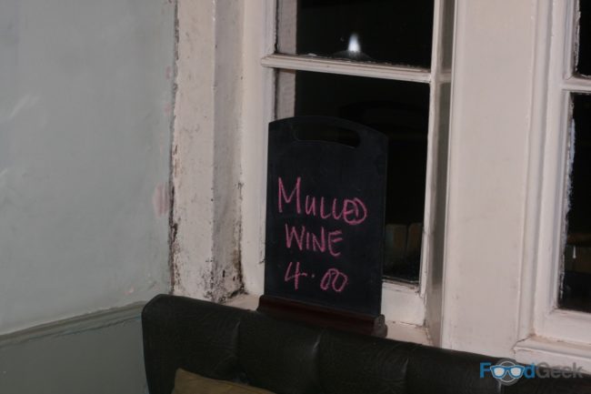 Mulled Wine Sign