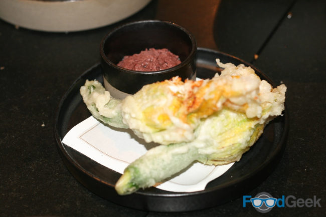 Courgette Flower Tempura